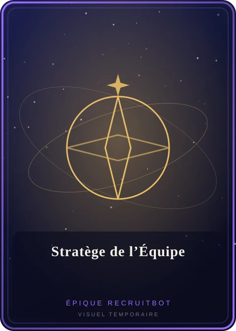 Épique : Stratège de l'Équipe, faction RecruitBot